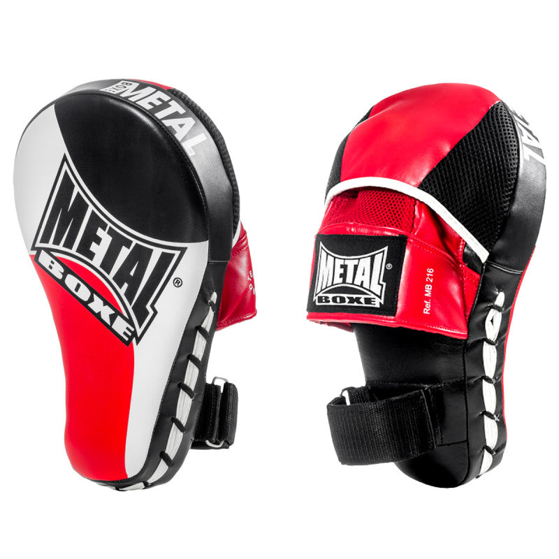 Pattes d ours courte cuir Metal boxe la paire L