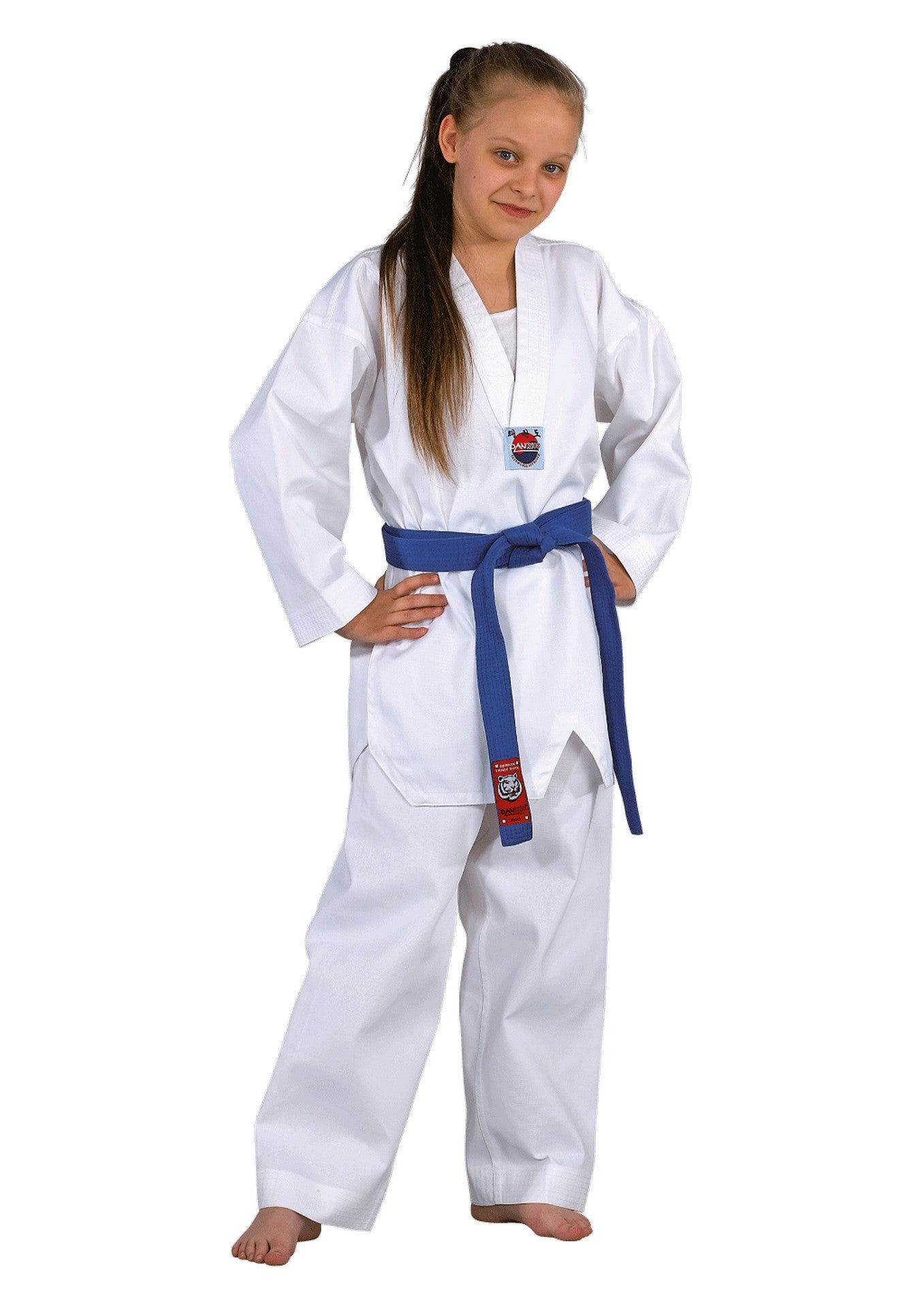 Dobok taekwondo Danrho Anzug col blanc