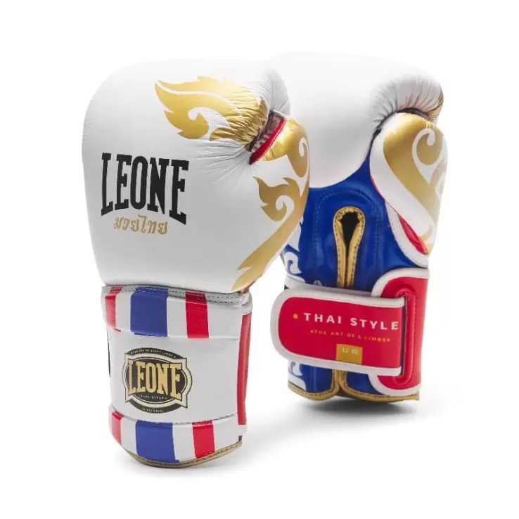 Gants de boxe Leone Thai Style Blanc