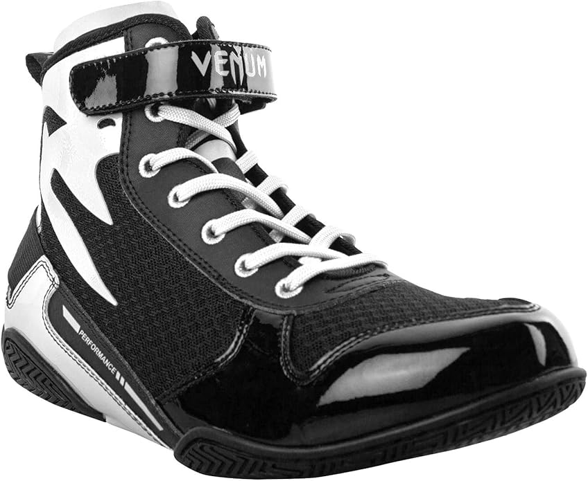 Chaussures de boxe Venum Giant Low - Noir/Blanc