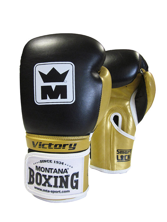 Gants boxe Victory Mi-cuir Montana