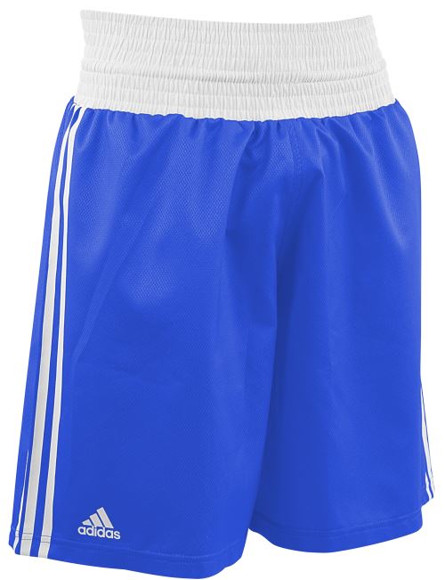 Short de Boxe Anglaise Adidas AIBA noir bleu ou rouge