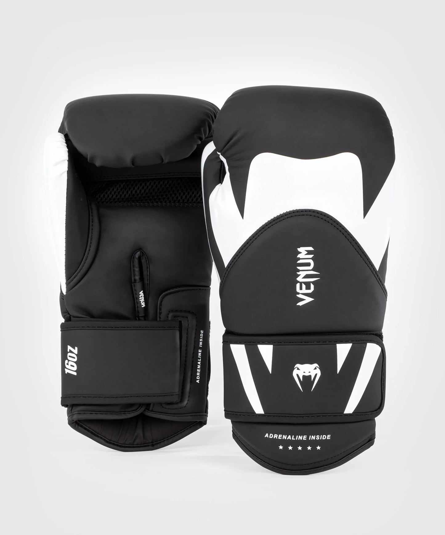 Gants de Boxe Challenger 4.0 Venum noir et blanc