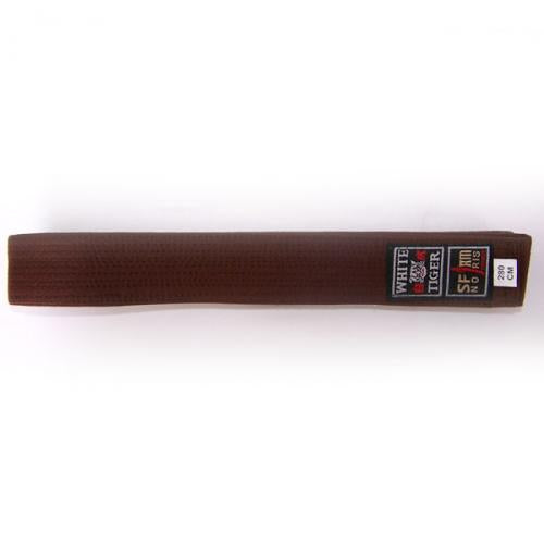 Ceinture de karaté marron piquée Noris