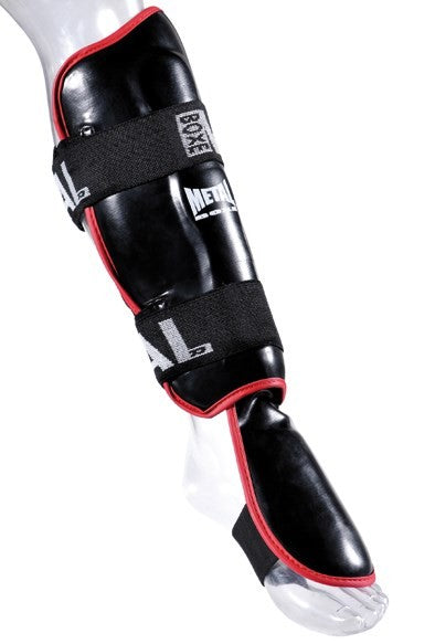 Proteges tibias avec pieds detachables Metal Boxe MB210