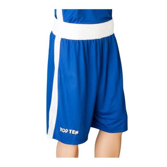 Short de boxe anglaise premium Topten bleu