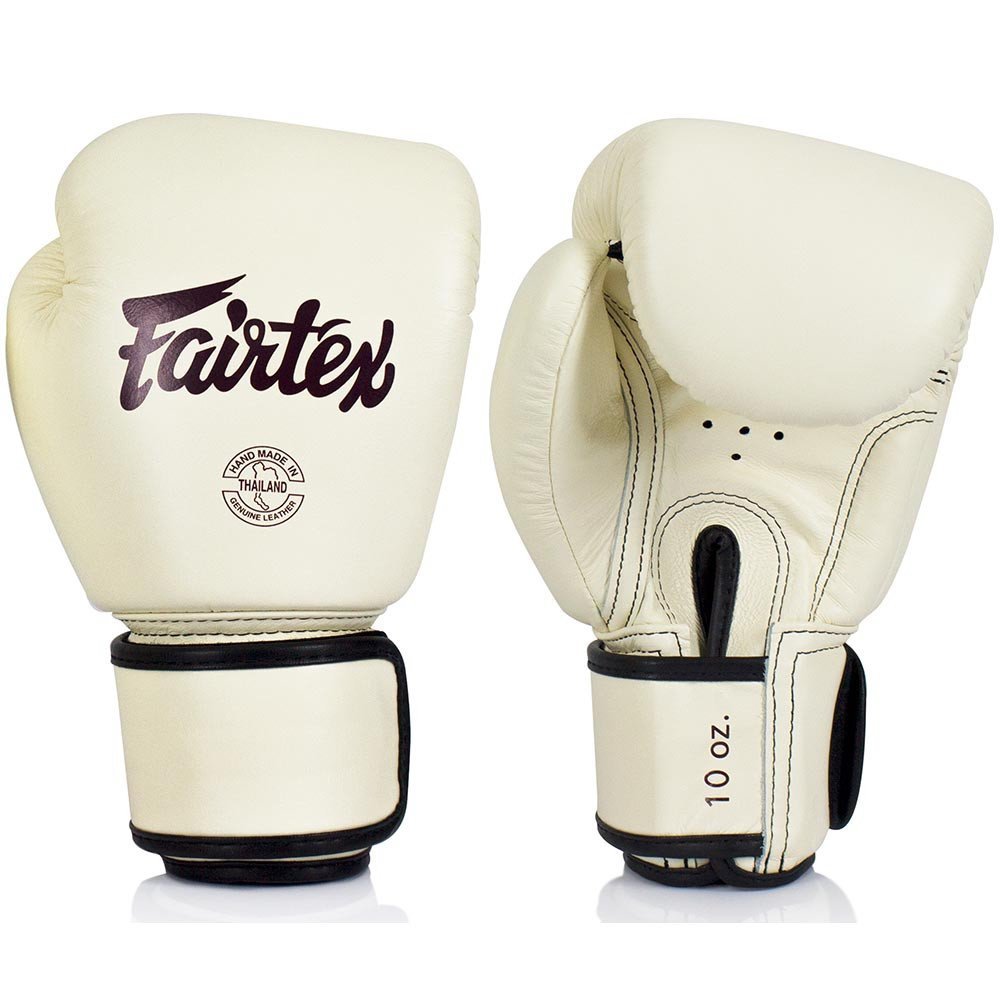 Gants boxe Fairtex FXV16 Blanc creme