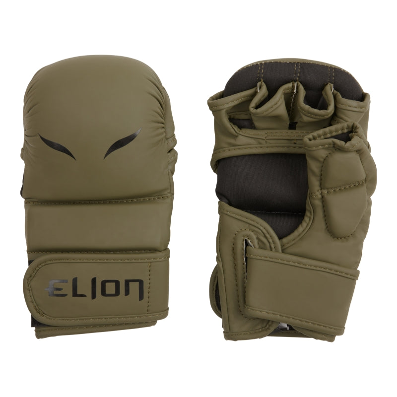 Gants pu MMA sparring Kaki/noir