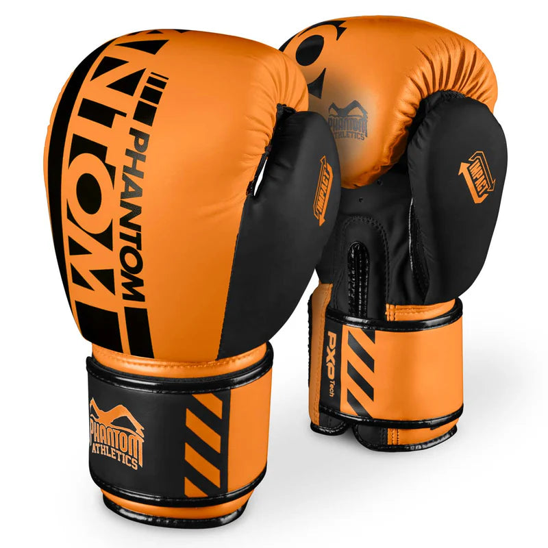 Gants de Boxe Phantom APEX orange neon