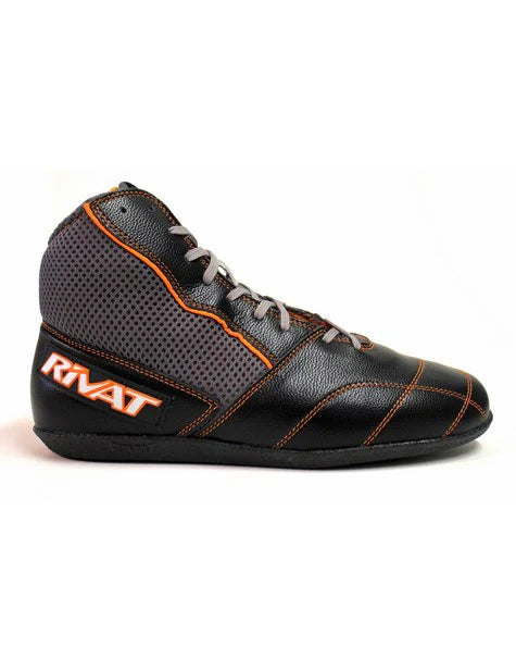Chaussures de boxe française Rivat Uppercut - Noir/Gris