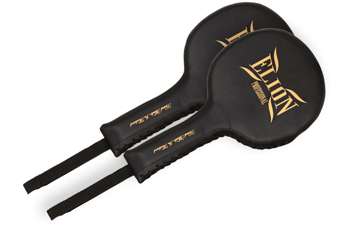 Raquettes d'entrainement Elion cuir skintex noir