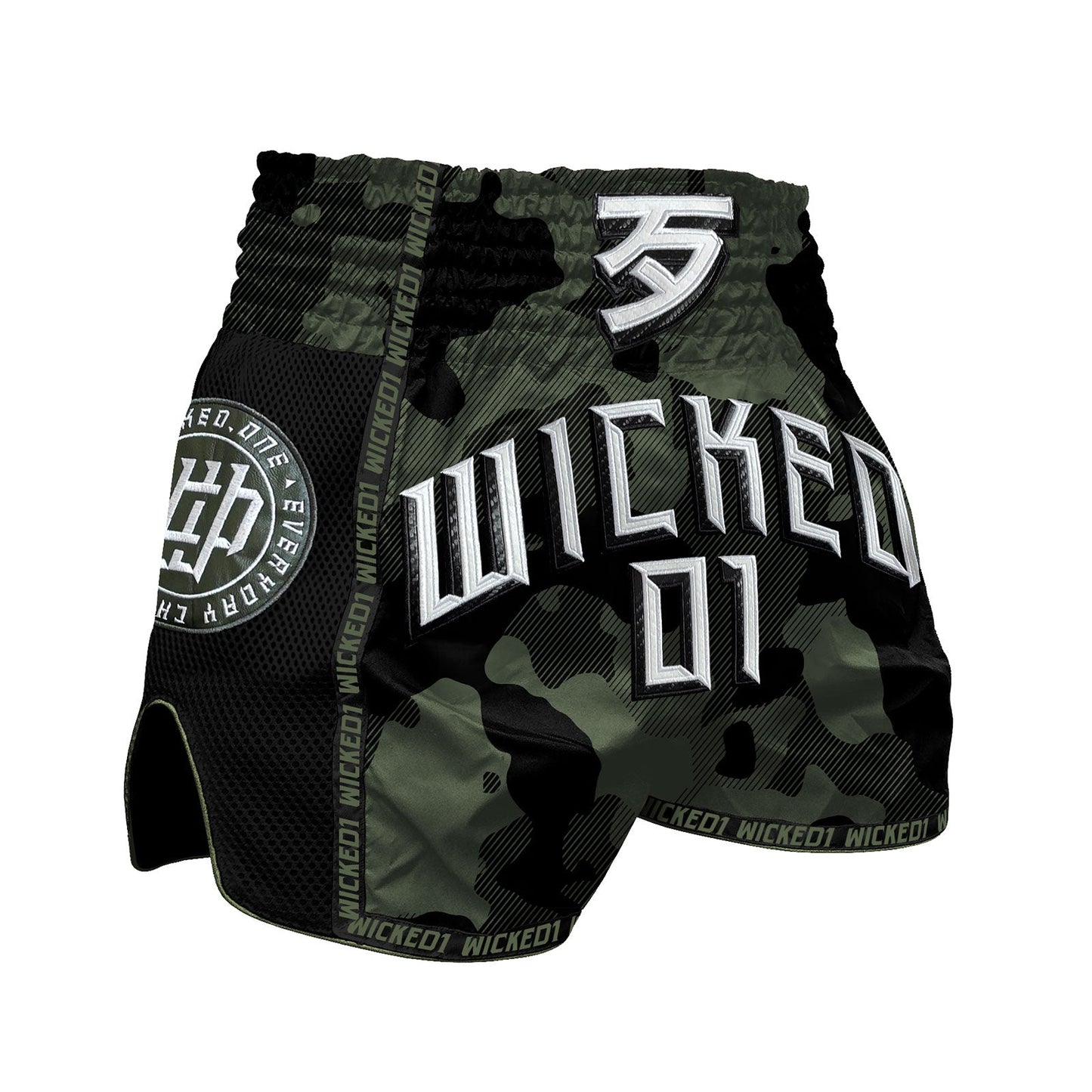 Short Muay-thai WickedOne Shinning