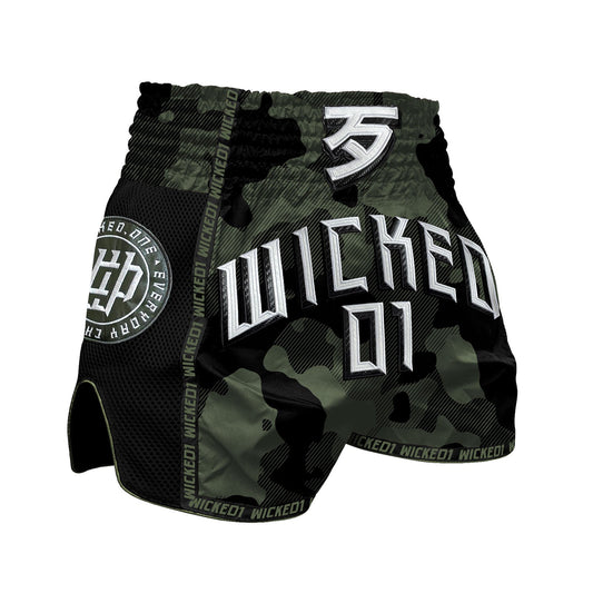 Short Muay-thai WickedOne Shinning
