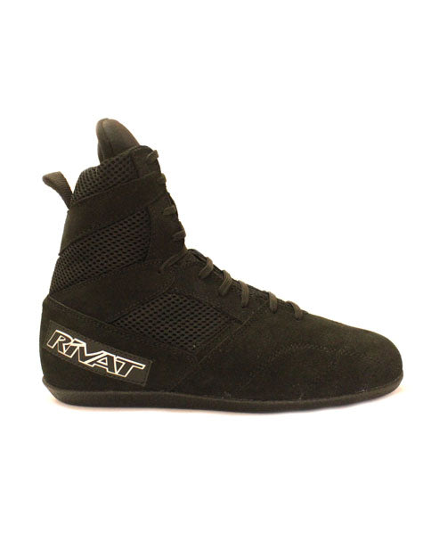 Chaussure boxe francaise Rivat Toplight noir