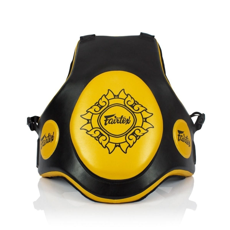 Plastron Fairtex professor Top super epais jaune