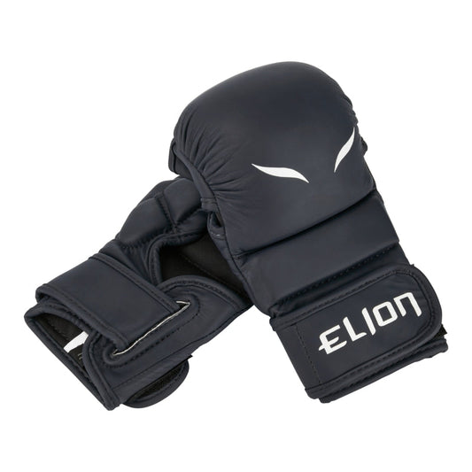 Gants pu mma sparring bleu marine elion