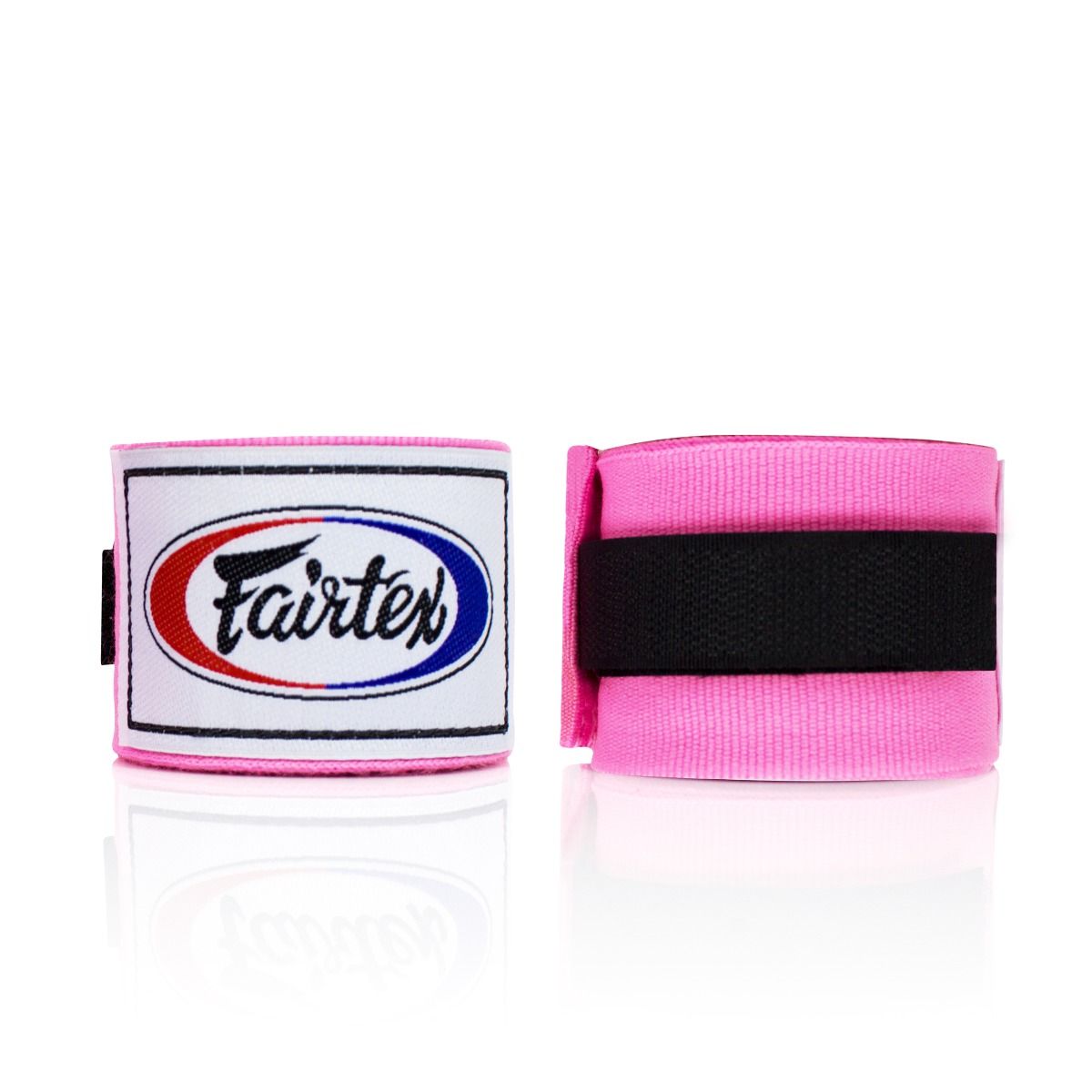 Bandes de boxe coton et lycra 4,5 m Fairtex rose
