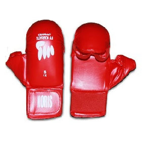 Gants FF Karaté Noris avec pouces rouges