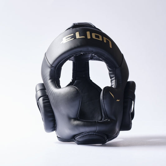 Casque de boxe ELION Uncage 10ème Anniversaire Noir/Or