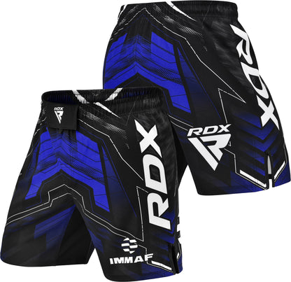 Fightshort RDX approuvé IMMAF bleu