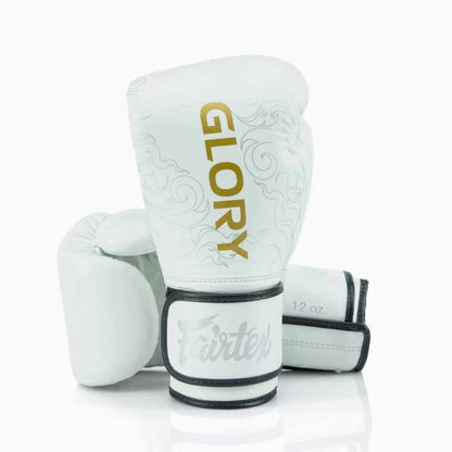 Gants boxe Fairtex BGVG3 X Glory Blanc