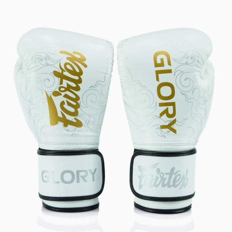 Gants boxe Fairtex BGVG3 X Glory Blanc