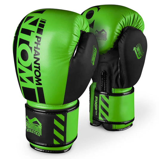 Gants de Boxe Phantom APEX vert neon