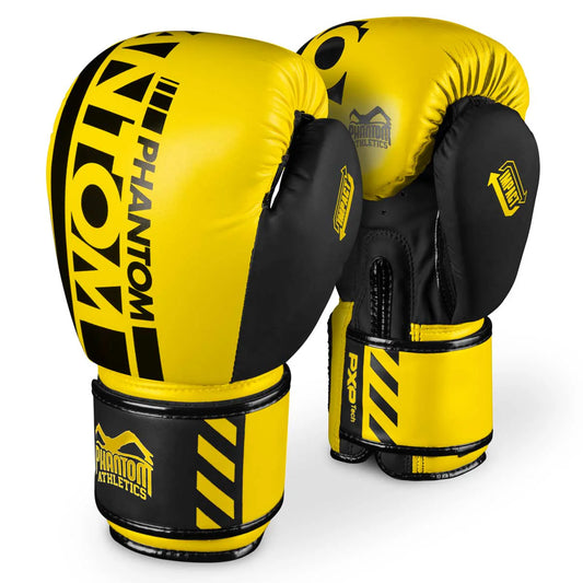 Gants de Boxe Phantom APEX jaune neon
