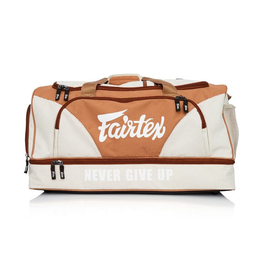 Sac de sport Fairtex creme/marron