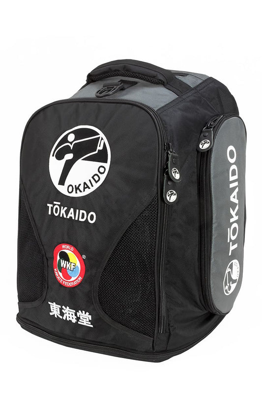 Sac de sport multifonctionnel, sac TOKAIDO Moster, noir / gris